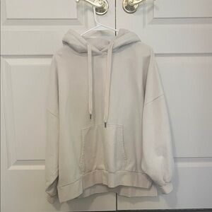 aerie soft cream hoodie